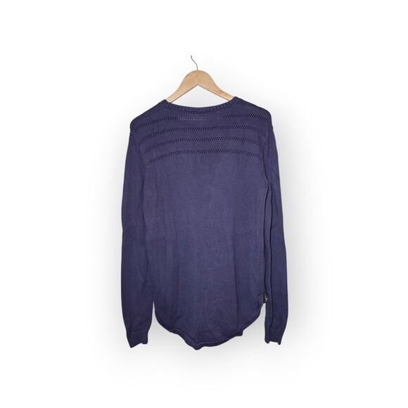 tentree Women’s Large Purple Forever After Sweater 100% Organic Cotton - Picture 2 of 6